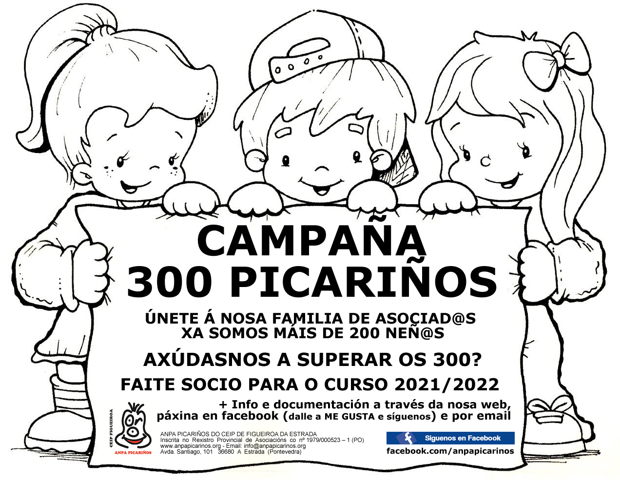 CARTEL CAMPAÑA 300 PICARIÑOS